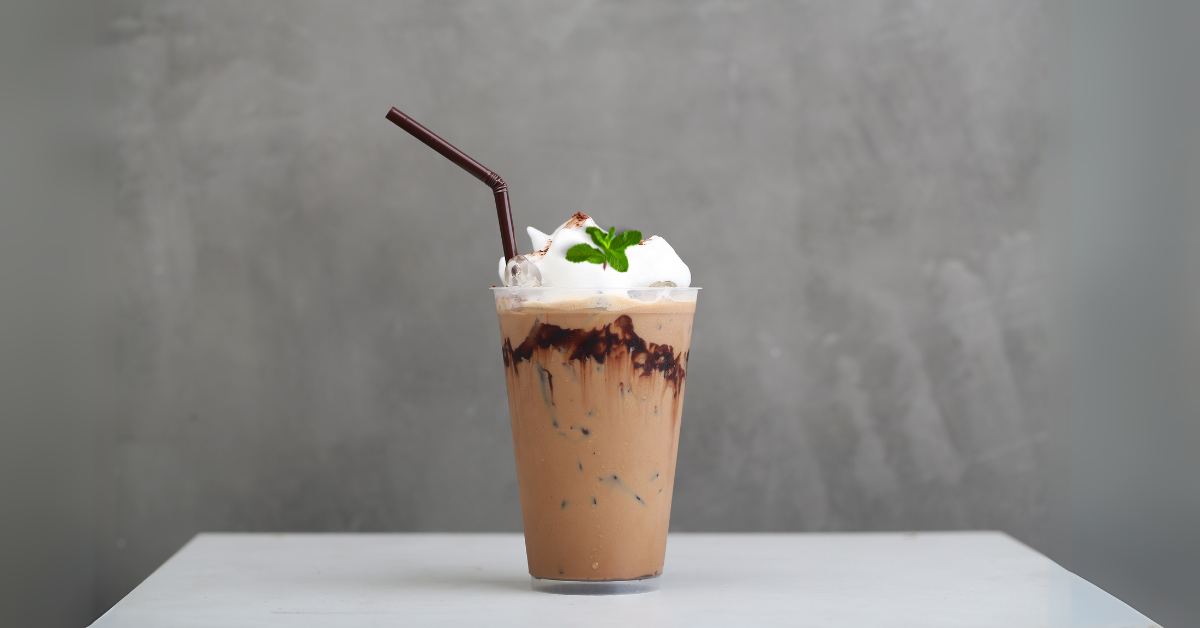 Iced Mocha Mint Latte