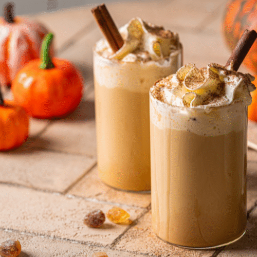 Iced Spiced Maple Pumpkin Latte