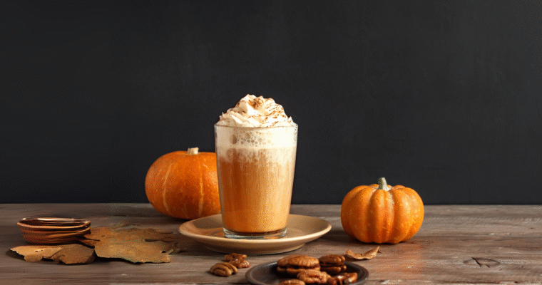 Pumpkin Spice Affogato Float