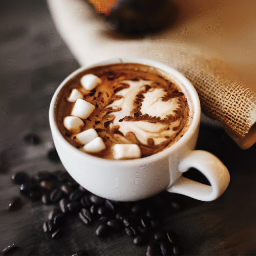 Toasted Marshmallow Mocha Latte