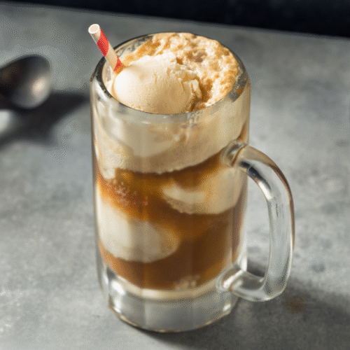 Autumn Spiced Brown Sugar Cold Brew Float
