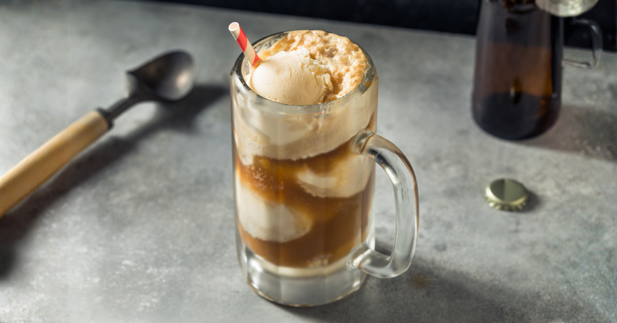 Autumn Spiced Brown Sugar Cold Brew Float
